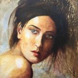 Eurasienne - 50 x 50 cm - 2015 - PORTRAITS