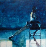 Echauffement - 100 x 100 cm - 2019 - DANSE
