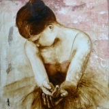 La quête - 100 x 100 cm - 2019 - DANSE