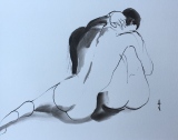 sans titre - 25 x 36 cm - 2017 - ENCRES NOIRES