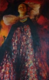 Krestianka III - 160 x 100 cm - 2009 - PAYSANNES (toiles)