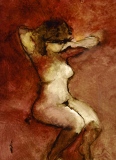 Reveil - 21 x 28 cm - 2007 - ENCRES COULEURS