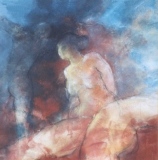 Femme avec cadre - 40 cm x 40 cm - 2003 - DIVERS