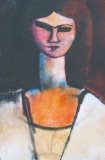 Hommage à Modigliani IV - 100 x 70 cm - 2004 - DIVERS