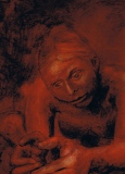 L'implorante CC - 25 x 32 cm - 2008 - DIVERS