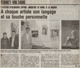 Juin 2003 - Mairie de Ferney-Voltaire - ARTICLES